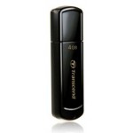 Флеш Диск Transcend 4Gb Jetflash 350 TS4GJF350 USB2.0 черный