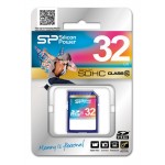Флеш карта SDHC 32GB Silicon Power SP032GBSDH010V10 w/o adapter