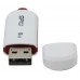 Флеш Диск Silicon Power 16Gb LuxMini 320 SP016GBUF2320V1W USB2.0 белый