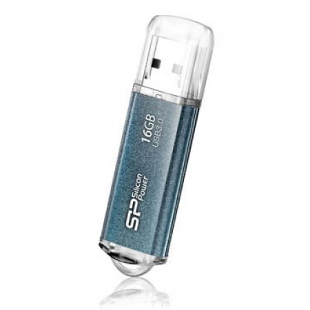Флеш Диск Silicon Power 16Gb Marvel M01 SP016GBUF3M01V1B USB3.0 синий