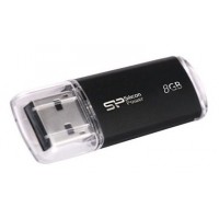 Флеш Диск Silicon Power 8Gb Ultima II-I Series SP008GBUF2M01V1K USB2.0 черный