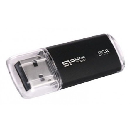 Флеш Диск Silicon Power 8Gb Ultima II-I Series SP008GBUF2M01V1K USB2.0 черный