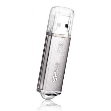 Флеш Диск Silicon Power 8Gb Ultima II-I Series SP008GBUF2M01V1S USB2.0 серебристый