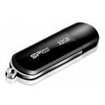 Флеш Диск Silicon Power 32Gb LuxMini 322 SP032GBUF2322V1K USB2.0 черный