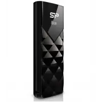 Флеш Диск Silicon Power 8Gb Ultima U03 SP008GBUF2U03V1K USB2.0 черный