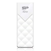 Флеш Диск Silicon Power 32Gb Ultima U03 SP032GBUF2U03V1W USB2.0 белый