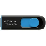 Флеш Диск A-Data 32Gb DashDrive UV128 AUV128-32G-RBE USB3.0 черный/синий
