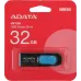 Флеш Диск A-Data 32Gb DashDrive UV128 AUV128-32G-RBE USB3.0 черный/синий