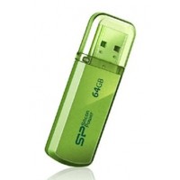 Флеш Диск Silicon Power 64Gb Helios 101 SP064GBUF2101V1N USB2.0 зеленый Флеш Диск Silicon Power 64Gb Helios 101 SP064GBUF2101V1N USB2.0 зеленый