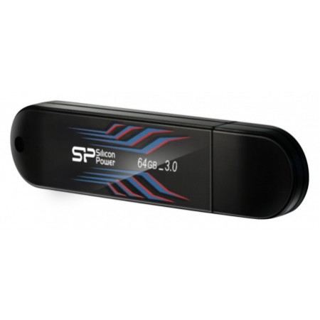 Флеш Диск Silicon Power 64Gb Blaze B10 SP064GBUF3B10V1B USB3.0 черный