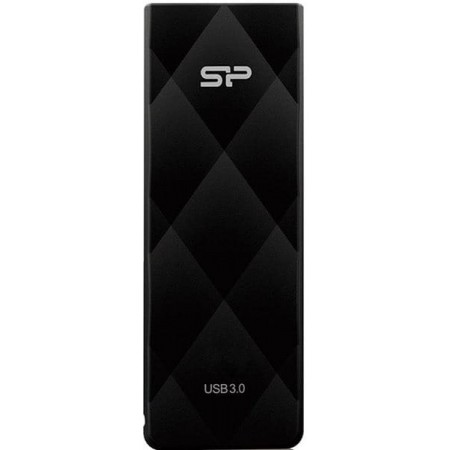 Флеш Диск Silicon Power 8Gb Blaze B10 SP008GBUF3B30V1K USB3.0 черный/серый