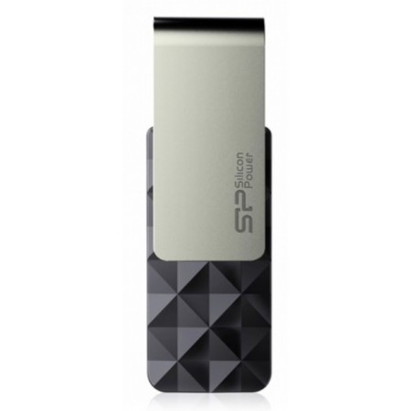 Флеш Диск Silicon Power 16Gb Blaze B30 SP016GBUF3B30V1K USB3.0 черный/серый