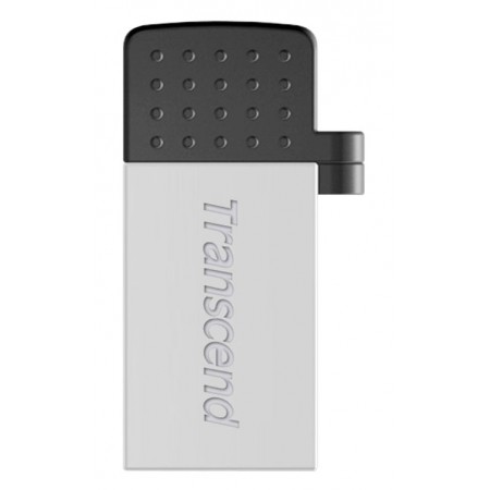 Флеш Диск Transcend 16Gb Jetflash 380 TS16GJF380S USB2.0 серебристый