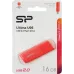 Флеш Диск Silicon Power 16Gb Ultima U06 SP016GBUF2U06V1P USB2.0 красный