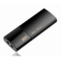 Флеш Диск Silicon Power 8Gb Blaze B05 SP008GBUF3B05V1K USB3.0 черный