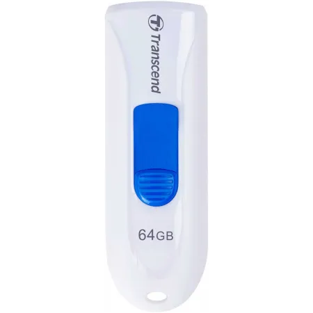 Флеш Диск Transcend 64Gb Jetflash 790 TS64GJF790W USB3.0 белый