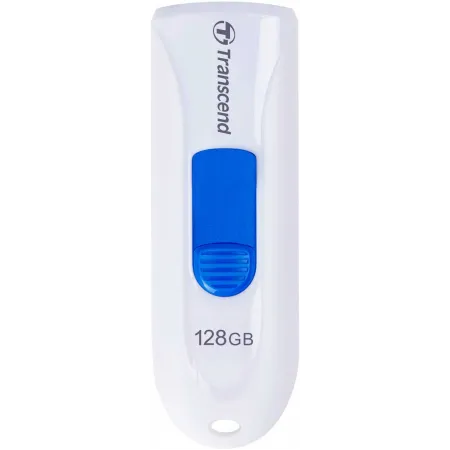 Флеш Диск Transcend 128Gb Jetflash 790 TS128GJF790W USB3.0 белый