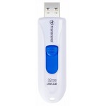 Флеш Диск Transcend 32Gb Jetflash 790 TS32GJF790W USB3.0 белый
