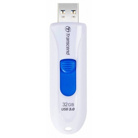 Флеш Диск Transcend 32Gb Jetflash 790 TS32GJF790W USB3.0 белый