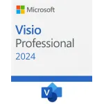 Ключ активации Microsoft Visio Professional 2024 All Lng PK Lic Online DwnLd C2R NR (EP2-07110)