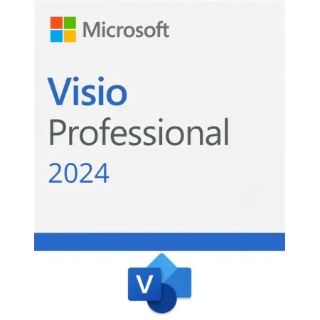 Ключ активации Microsoft Visio Professional 2024 All Lng PK Lic Online DwnLd C2R NR (EP2-07110)