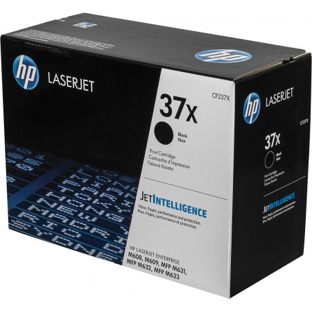 Картридж лазерный HP 37X CF237X черный (25000стр.) для HP LJ Ent M608/609/631/632