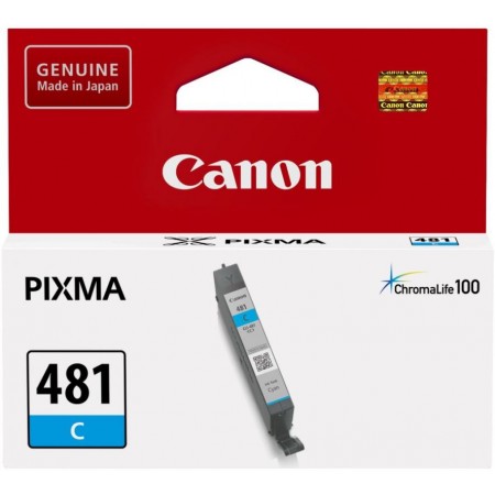 Картридж струйный Canon CLI-481C 2098C001 голубой (5.6мл) для Canon Pixma TS6140/TS8140TS/TS9140/TR7540/TR8540