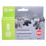 Картридж струйный Cactus CS-PGI480XXLBK черный пигментный (24.4мл) для Canon Pixma TR7540/TR8540/TS6140/TS8140