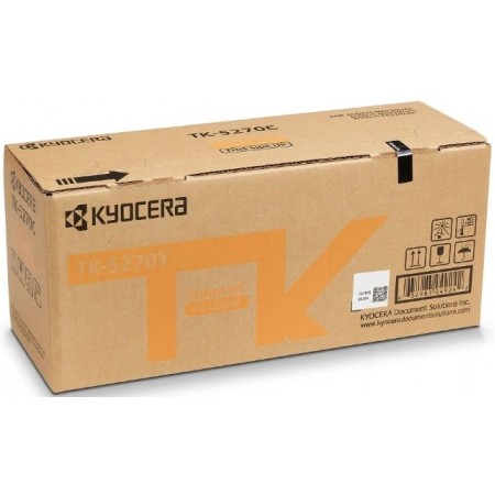 Картридж лазерный Kyocera TK-5270Y 1T02TVANL0 желтый (6000стр.) для Kyocera M6230cidn/M6630cidn/P6230cdn