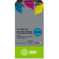 Картридж струйный Cactus CS-T6M11AE №903XL желтый (14.2мл) для HP OJP 6950/6960/6970