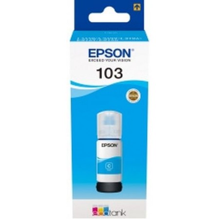 Чернила Epson 103 C13T00S24A голубой 65мл для Epson L3100/3110/3150