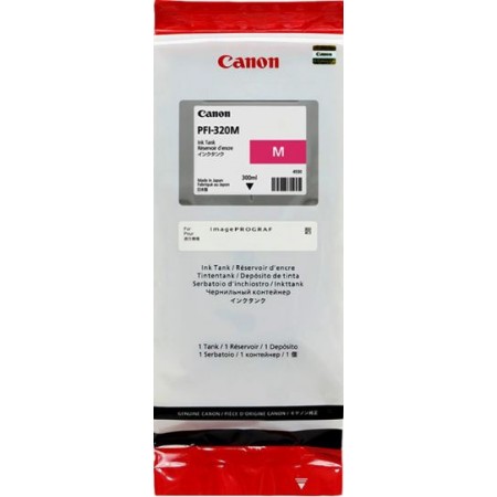 Картридж струйный Canon PFI-320M 2892C001 пурпурный (300мл) для Canon imagePROGRAF TM-200/205/300/350/355