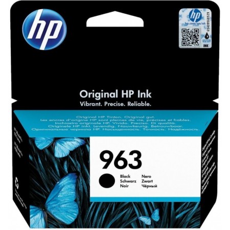 Картридж струйный HP 963 3JA26AE черный (1000стр.) для HP OfficeJet Pro 901x/902x HP