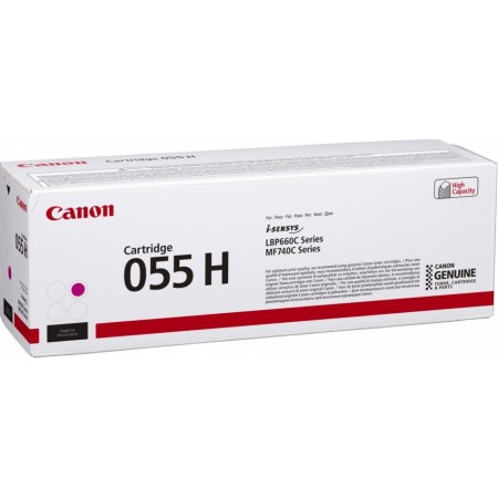 Картридж лазерный Canon 055HM 3018C002/004 пурпурный (5900стр.) для Canon LBP663Cdw/LBP664Cx/MF746Cx/MF742Cdw/MF744Cdw