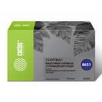 Картридж струйный Cactus CS-EPT8651 T8651 черный пигментный (8000стр.) для Epson WF5190/5690