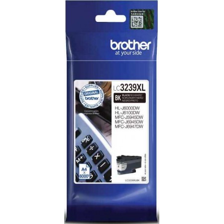 Картридж струйный Brother LC3239XLBK черный (5000стр.) для Brother HL-J6000DW/MFC-J5945DW