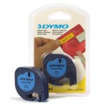 Картридж ленточный Dymo LT S0721650 черный на голубом 12x4 черный/голубой для Dymo