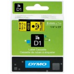 Картридж ленточный Dymo D1 S0720790 черный на желтом 6x7 черный/желтый для Dymo