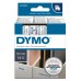 Картридж ленточный Dymo D1 S0720540 синий на белом 12x7 белый/синий для Dymo
