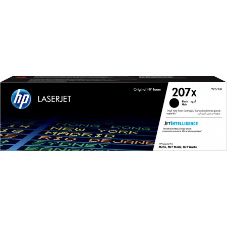 Картридж лазерный HP 207X W2210X черный (3150стр.) для HP M255/MFP M282/M283