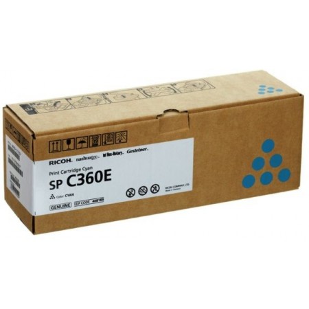 Картридж лазерный Ricoh SP C360E 408189 голубой (1500стр.) для Ricoh SP C360DNw/C360SNw/C360SFNw/C361SFNw Картридж лазерный Ricoh SP C360E 408189 голубой (1500стр.) для Ricoh SP C360DNw/C360SNw/C360SFNw/C361SFNw