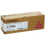 Картридж лазерный Ricoh SP C360E 408190 пурпурный (1500стр.) для Ricoh SP C360DNw/C360SNw/C360SFNw/C361SFNw Картридж лазерный Ricoh SP C360E 408190 пурпурный (1500стр.) для Ricoh SP C360DNw/C360SNw/C360SFNw/C361SFNw