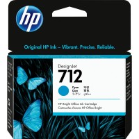 Картридж струйный HP 712 3ED67A голубой (29мл) для HP DJ Т230/630