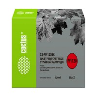Картридж струйный Cactus CS-PFI120BK PFI-120 BK черный пигментный (130мл) для Canon imagePROGRAF TM-200/TM-205/TM-300/TM-305 Картридж струйный Cactus CS-PFI120BK PFI-120 BK черный пигментный (130мл) для Canon imagePROGRAF TM-200/TM-205/TM-300/TM-305