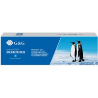 Картридж струйный G&G GG-C13T944240 голубой (45мл) для Epson WorkForce Pro WF-C5290DW/WF-C5790DWF