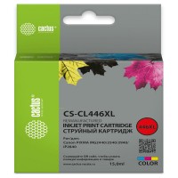 Картридж струйный Cactus CS-CL446XL CL-446XL многоцветный (15мл) для Canon PIXMA MG2440/2540/2940/iP2840