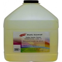 Тонер Static Control TRMPTCOL-1KG-Y желтый флакон 1000гр. для принтера HP CLJCP1515/Canon MF8330