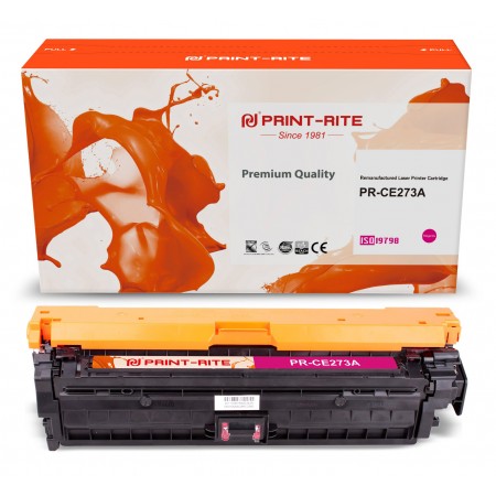 Картридж лазерный Print-Rite TRH862BPU1J PR-CE273A CE273A пурпурный (13500стр.) для HP LJ Ent CP5525