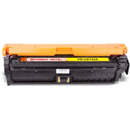 Картридж лазерный Print-Rite TFHAN7YPU1J PR-CE742A CE742A желтый (7300стр.) для HP LJ CP5220/CP5221/CP5223/CP5225