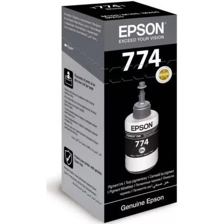 Картридж струйный Epson T7741S C13T774198 черный (6000стр.) (140мл) для Epson M100/105/200
